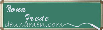Nona Frede Visitenkarte